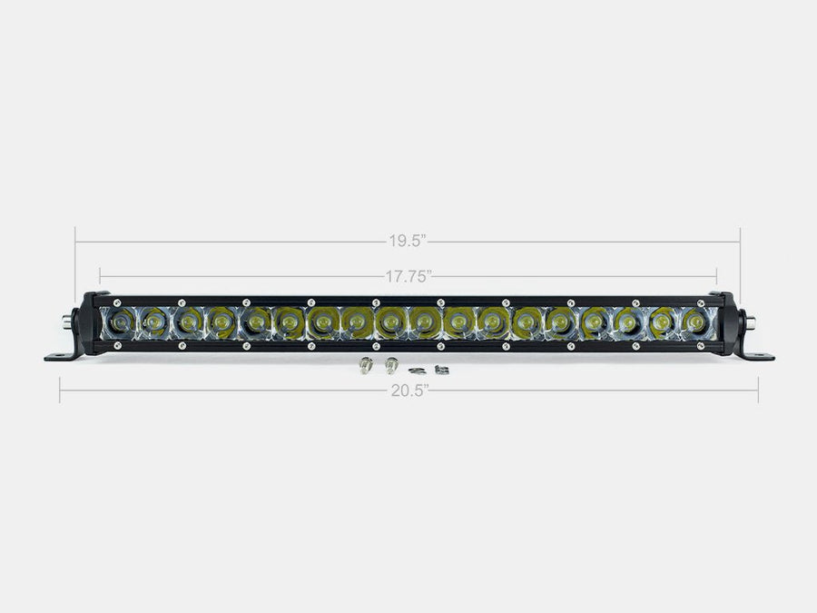 20" Slim Single Row LED Bar